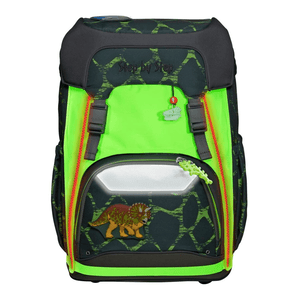 Step by Step LED Neon Pull-Over für das Schulrucksackmodell GIANT Grün