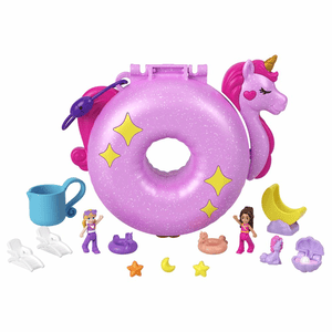 Polly Pocket Einhorn Poolparty Schatulle