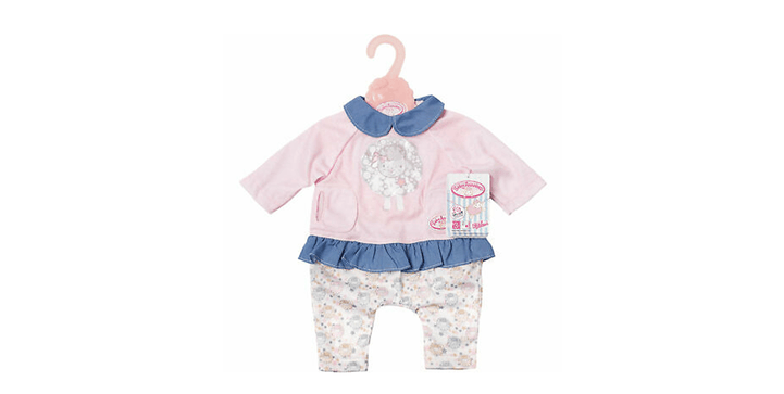 Baby Annabell® Pink-blaues Outfit