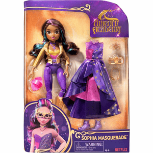 Unicorn Academy - Deluxe Fashion Doll Sophia Maskenball
