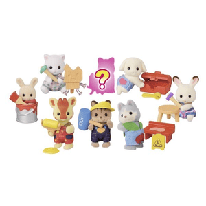 Sylvanian Families Sammelfiguren Serie 15 Babyfreunde Baustelle
