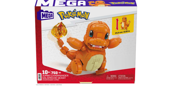 Mega Pokémon Jumbo Glumanda Collector Figur