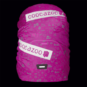 coocazoo Regenhülle "WeeperKeeper", Pink-Reflect