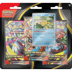 Pokémon Mega Entwicklung Enton / Entoron - 3-Pack - Blindpack