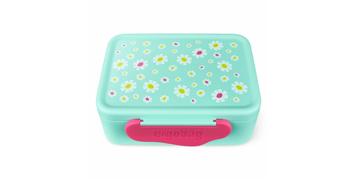 ergobag Kunststoff-Brotdose Blümchen