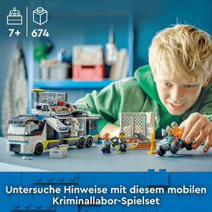 LEGO® City 60418 Polizeitruck mit Labor