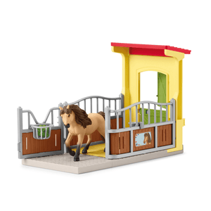42609 Ponybox mit Islandpferd