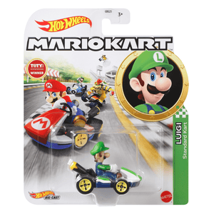 Hot Wheels Mario Kart die Cast: Luigi