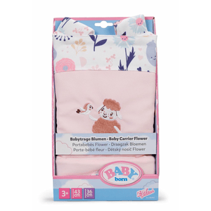 BABY born Babytragesitz Blumen