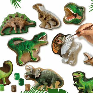 SES Gießen und anmalen - Dinowelt