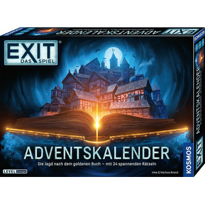 Kosmos - EXIT Das Spiel: Adventskalender - Die Jagd nach dem goldenen Buch 2021