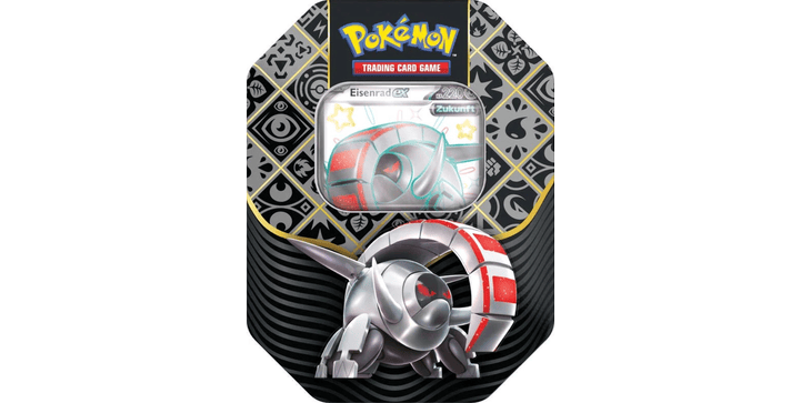 Pokémon Paldeas Schicksale Eisenrad EX Tin