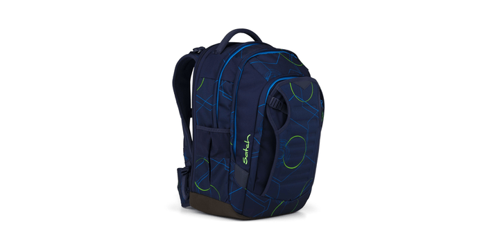 Satch Match Plus Schulrucksack Blue Tech