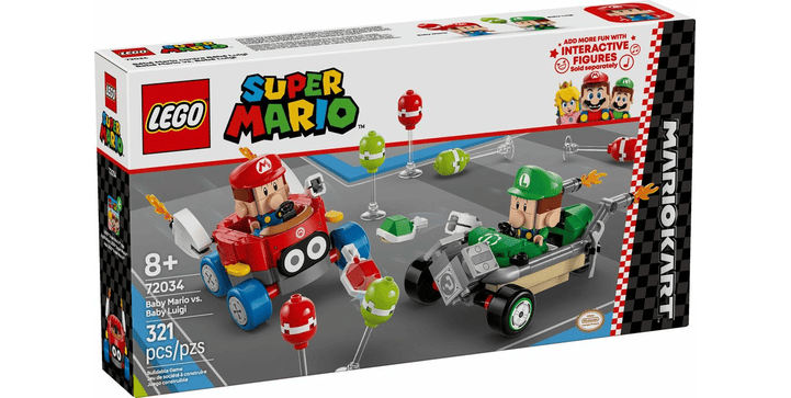 LEGO® Super Mario 72034 Mario Kart™ - Baby Mario vs. Baby Luigi