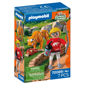 72089 Zoo: Tiger und Besucher - Playmobil