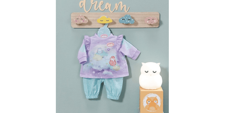 Baby annabell sweet dreams pyjamas clearance