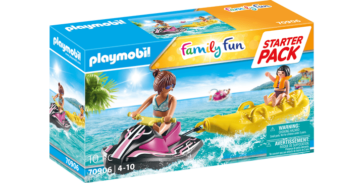 70906 Starter Pack Wasserscooter mit Bananenboot - Playmobil