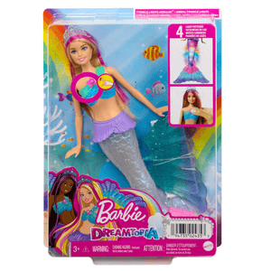 Barbie Zauberlicht Meerjungfrau Mailbu Puppe
