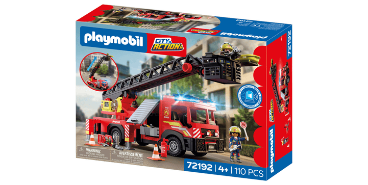 72192 Feuerwehr-Leiterfahrzeug - Playmobil