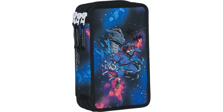 Beckmann 3-fächrige Federmappe Ninja Elements