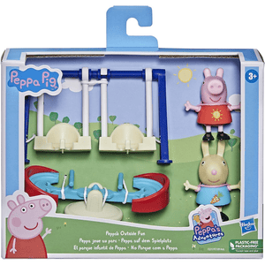 Peppa Pig - Spielplatz mit 2 Figuren
