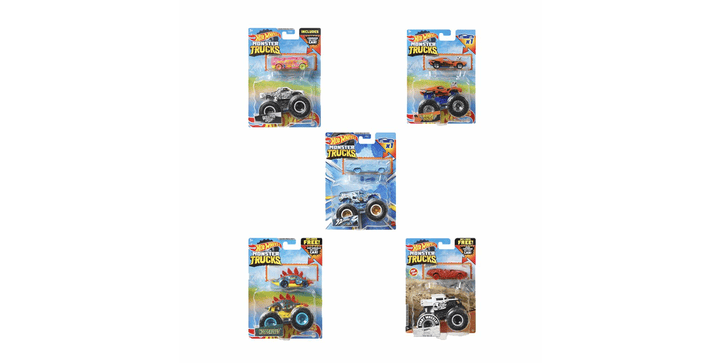 Hot Wheels Monster Trucks 1:64 Die-Cast & Truck - Blindpack