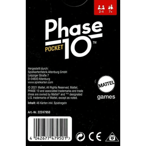 Phase 10 Pocket, Kartenspiel
