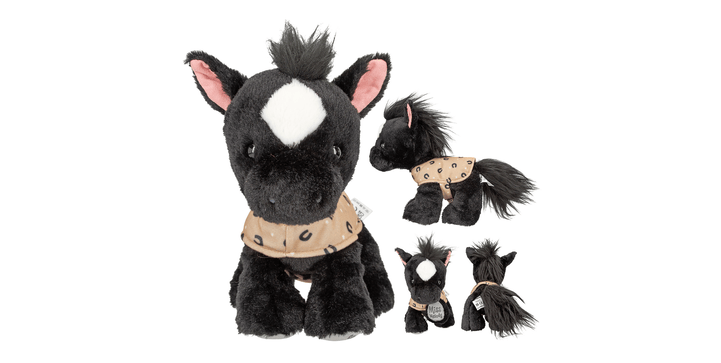 Miss Melody Plüschpferd Black Angel 20 cm