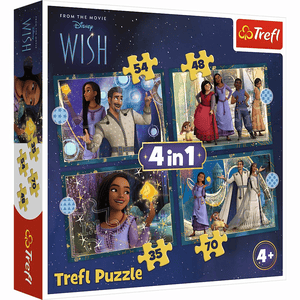 Trefl 4 in 1 Puzzle - Wish