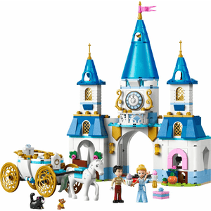 LEGO® Disney Princess 43275 Cinderellas Schloss und Pferdekutsche
