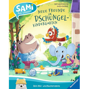 Ravensburger 46038 – Sami Lesebär - Neue Freunde im Dschungel Kindergarten