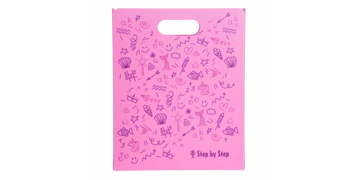 Step by Step Heftbox mit Tragegriff Pink