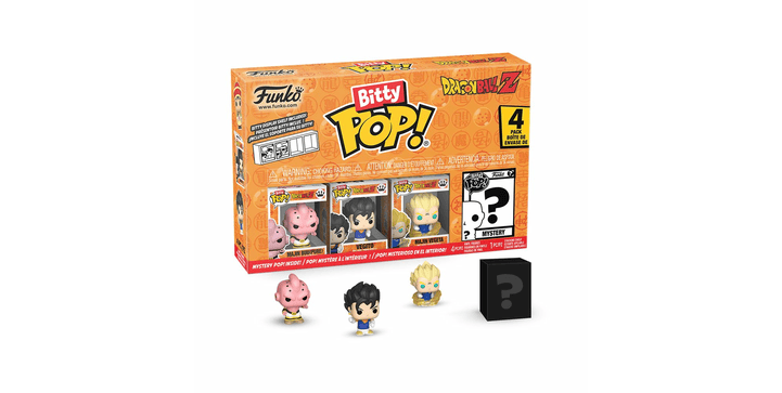 Funko Bitty POP: Dragon BallZ - Kid Buu 4Pk Series 3 - Blindpack