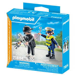 71804 DuoPack Polizist und Einbrecher - Playmobil