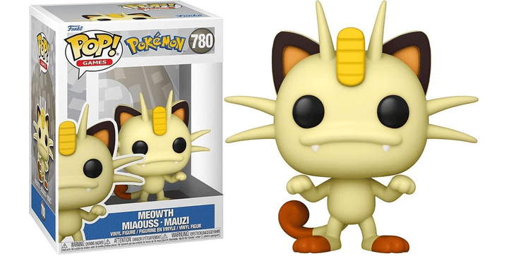 Funko POP Games: Pokemon- Meowth (EMEA)