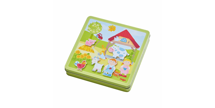 HABA Magnetspiel-Box Peters und Paulines Bauernhof
