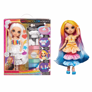 Rainbow High WaterColor & Create NEW Theme Dolls- brown eyes