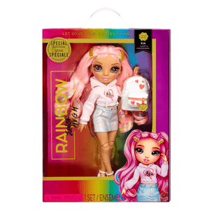Rainbow High - Jr High Special Edition Kia Hart - 9" Pink Posable Fashion Doll