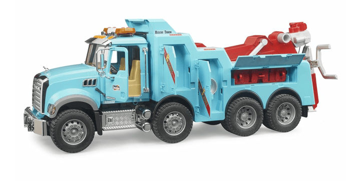 bruder - MACK Granite Berge und Abschlepp-LKW mit L+S Modul