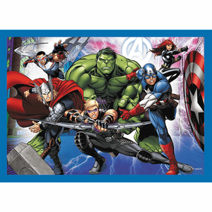 Trefl 4 in 1 Puzzle -  Avengers