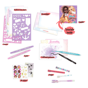 TOPModel Briefbox Handlettering