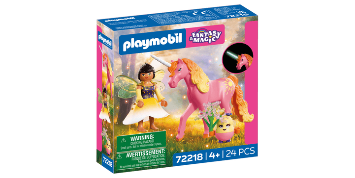 72218 Sammeleinhorn Morgentau mit Fee - Playmobil