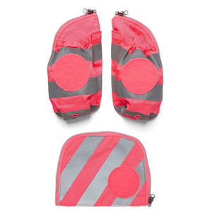 ergobag Sicherheitsset Zip-Set mit Reflektorenstreifen Pink