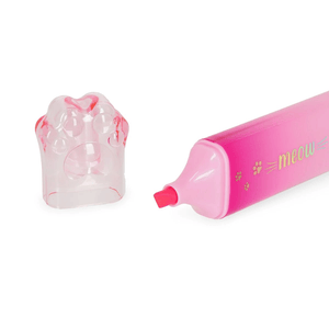 Legami Textmarker - Meow - Kitty in pink
