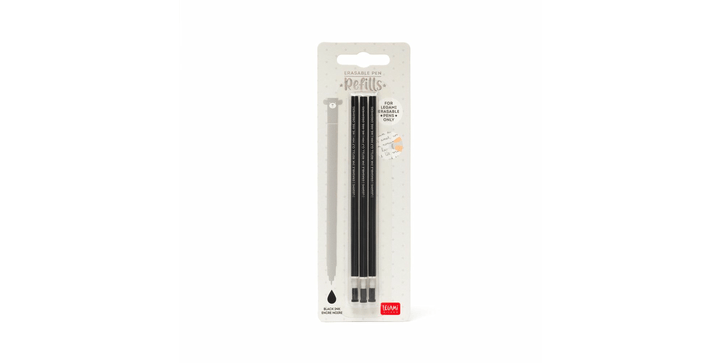 LEGAMI Gelschreiber - Mine 3er - BLACK