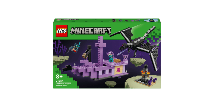 LEGO® Minecraft™ 21264 Der Enderdrache und das Endschiff