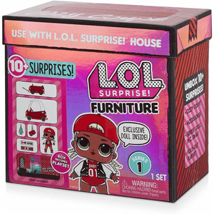 L.O.L. Surprise Möbel Cozy Coupe & Puppe M.C. Swag, Serie 1