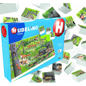 Hubelino - Kinderpuzzle mit Grundplatte 35 Teile